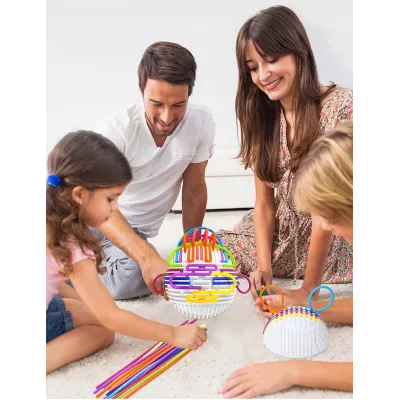 Kolorowa przeplatanka antystresowa plus 16 linek