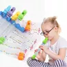 Flety wodne do kąpieli 5 szt. muzyczna zabawka dla dzieci 18m+