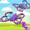 Zdalnie sterowany fioletowy motyl RC latający pilot różdżka mini dron