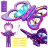 Zdalnie sterowany fioletowy motyl RC latający pilot różdżka mini dron