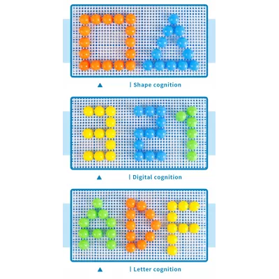 Puzzle pinezki grzybki 296 el. kreatywna układanka 3+ walizka
