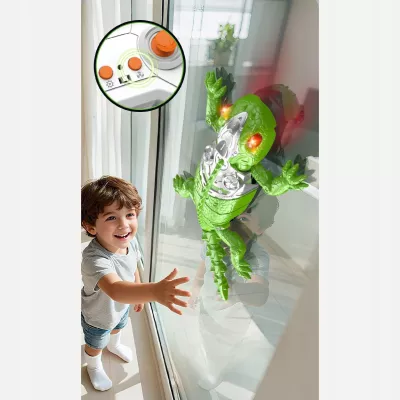 Jaszczurka RC na ścianę 360° zdalnie sterowana USB chodzi po ścianach