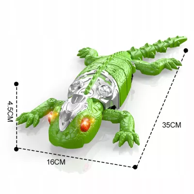 Jaszczurka RC na ścianę 360° zdalnie sterowana USB chodzi po ścianach