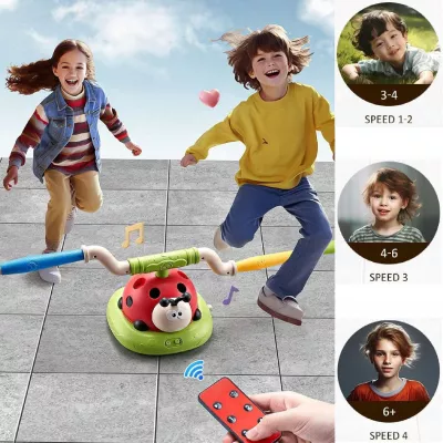 Gra Zręcznościowa 3w1 Dla Dzieci Rakiety Ringo Skakanka Biedronka