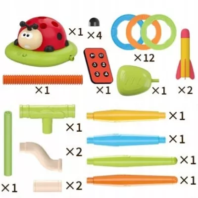 Gra Zręcznościowa 3w1 Dla Dzieci Rakiety Ringo Skakanka Biedronka