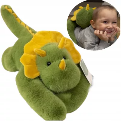 PLUSZAK OBCIĄŻENIOWY DLA DZIECI terapeutyczny sensoryczny Dinozaur 1,5kg