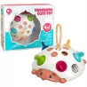 Zabawka Sensoryczna 4w1 Jeż Jeżyk Pop It Spinner Grzechotka Antystresowa