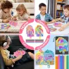 Sensoryczna Tablica Lód Montessori Zabawka Antystresowa dla Dzieci