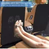 Mata uniwersalna ochronna na przednie fotele anty-brudowa czarna poliester