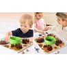 Drewniana Gra Montessori Jeż Edukacyjna Gra Matematyczna nauka liczenia