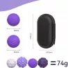 Magnetyczne kulki sensoryczne antystresowe z etui ADHD ASD SI 8 szt fiolet