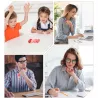 Magnetyczne kulki sensoryczne antystresowe z etui ADHD ASD SI 8 szt różowe