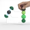 Magnetyczne kulki sensoryczne antystresowe z etui ADHD ASD SI 8 szt zielone