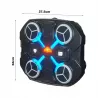 Tarcza Bokserska Muzyczna Bluetooth LED Smart Trening 3 Tryby Czarna