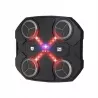 Tarcza Bokserska Muzyczna Bluetooth LED Smart Trening 3 Tryby Czarna