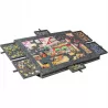 Ogromna mata filcowa do puzzli Stolik zamykany 6 szuflad organizer 77x54 cm