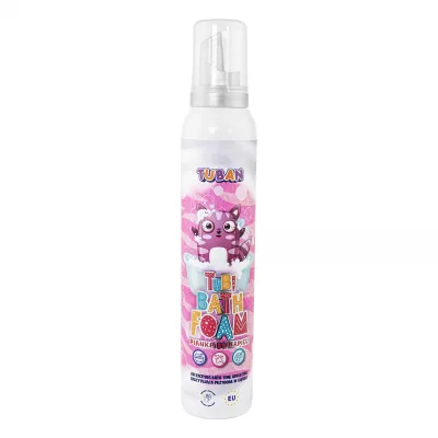 TUBAN PIANKA DO KĄPIELI RÓŻOWA ROZI 200 ml MALOWANIE WANNIE ZABAWA 3+