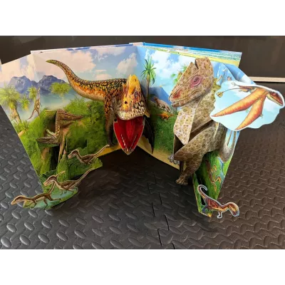 Fascynujace Dinozaury POP-UP XXL - David Hawcock - oprawa twarda