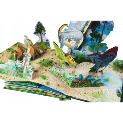 Fascynujace Dinozaury POP-UP XXL - David Hawcock - oprawa twarda