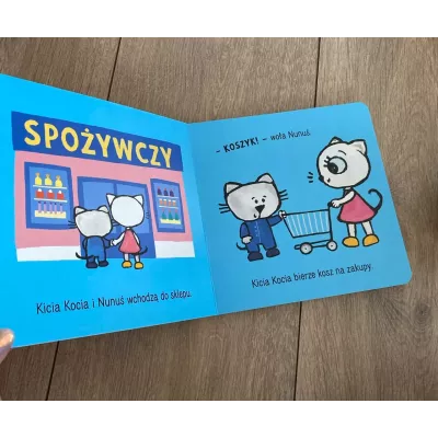 Kicia Kocia i Nunuś Idziemy na zakupy! Anita Głowińska