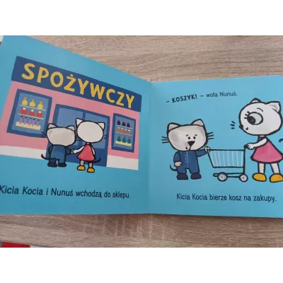 Kicia Kocia i Nunuś Idziemy na zakupy! Anita Głowińska