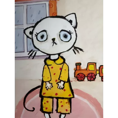 Kicia Kocia. Kicia Kocia jest chora | Opowieść o chorowaniu i wizycie w przychodni