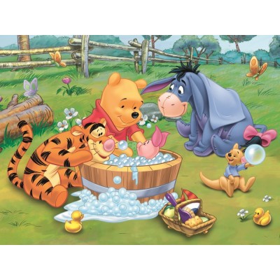Puzzle 30 el. Kąpiel Prosiaczka Kubuś Puchatek Trefl 18198 Puzzle 30 el. Kąpiel Prosiaczka Kubuś Puchatek Trefl 18198