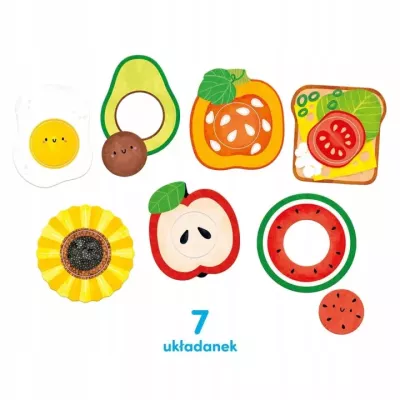 Moje puzzle z dziurką Jedzenie CzuCzu