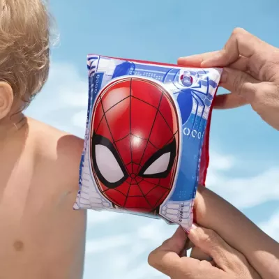 Rękawki do Pływania Spider-Man Bestway 98001 3–6 Lat 18–30 kg | Dmuchane Rękawki dla Dzieci