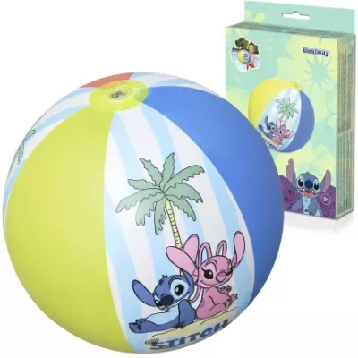 Piłka Plażowa Dmuchana Stitch Bestway 51 cm dla Dzieci Disney Lilo i Stitch