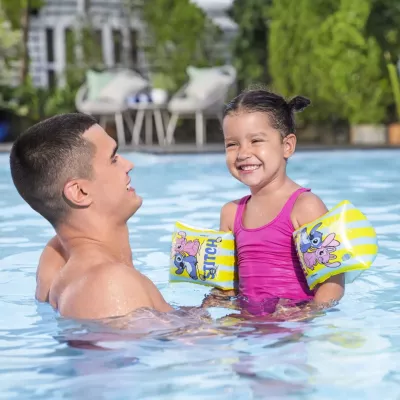 Rękawki do Pływania Stitch Bestway dla Dzieci 3–6 Lat 19–30 kg | Disney Lilo & Stitch