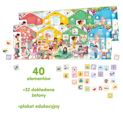 Puzzle Co robimy w przedszkolu CzuCzu