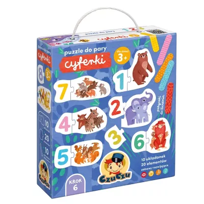 Puzzle do pary Cyferki CzuCzuv