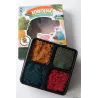 Korkolina Masa Korkowa Sensoryczna 4x200 ml | Naturalna Kreatywna Zabawa Montessori SI