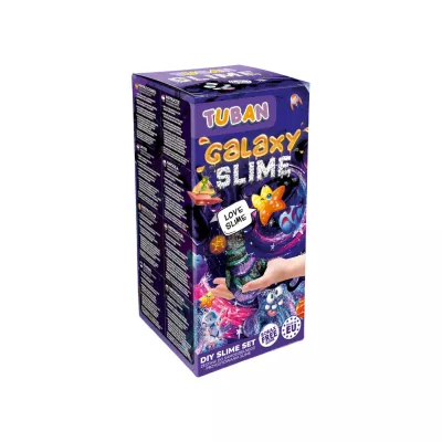 Zestaw DIY Slime Galaxy Brokatowy | Masa Plastyczna Glutek Kreatywny
