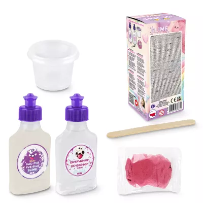 Zestaw DIY Slime Fluffy Puszysty | Masa Plastyczna Kreatywna Glutek