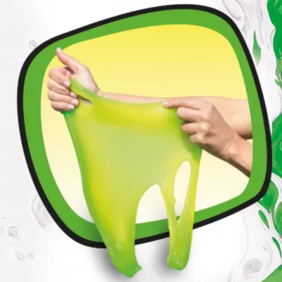 Jiggly Slime Neo Duo Żółto Zielona 430 g | Masa Sensoryczna Glutek