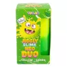 Jiggly Slime Neo Duo Żółto Zielona 430 g | Masa Sensoryczna Glutek