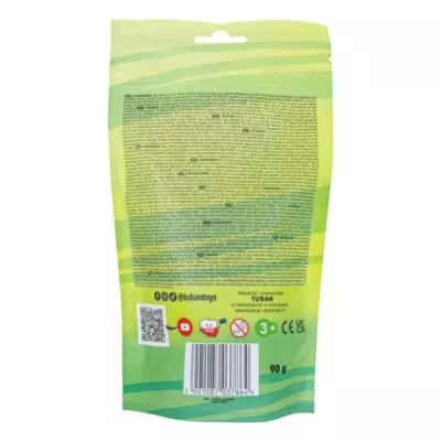 Fluffy Sand zielony 90g puszysty piasek sensoryczny pachnący