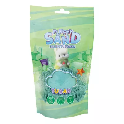Fluffy Sand zielony 90g puszysty piasek sensoryczny pachnący