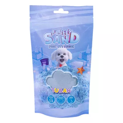Fluffy Sand  niebieski 90g puszysty piasek sensoryczny pachnący