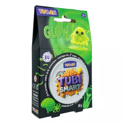 Tubi Smart Plastelina Glow 50 g Świecąca w Ciemności Masa Sensoryczna