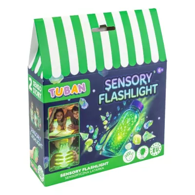 Sensoryczna Latarka DIY Świecąca w Ciemności Zestaw Kreatywny Glow