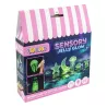 Butelka Sensoryczna Jelly Glow DIY Świecące Figurki Żelowe 8+