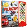 Książeczka dźwiękowa 50 dźwięków pojazdy sensoryczna dla dzieci
