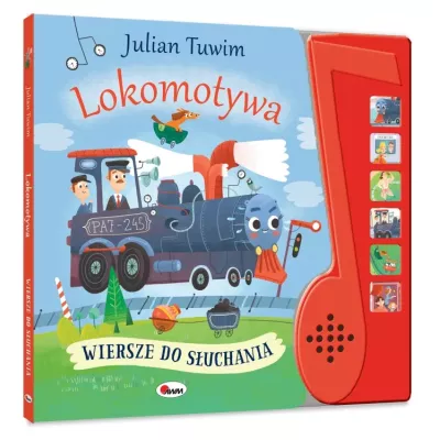 Lokomotywa Julian Tuwim – książka dźwiękowa dla dzieci