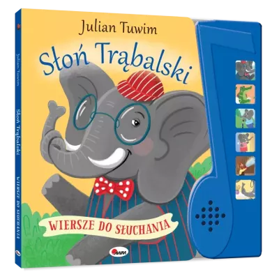 Słoń Trąbalski Julian Tuwim książka dźwiękowa dla dzieci