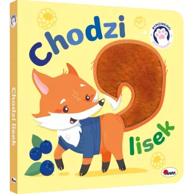 Rymowanki Dotykanki Chodzi lisek książeczka sensoryczna dotykowa
