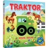Brum brum Traktor książka dźwiękowa sensoryczna dla dzieci