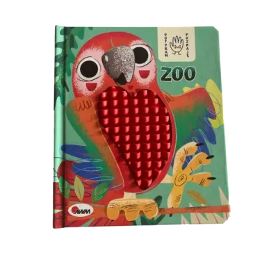 Dotykam Poznaję Zoo – książeczka sensoryczna dotykowa dla dzieci